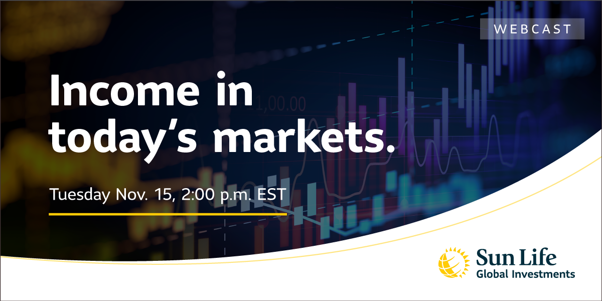 Webcast: Income in Today's markets on Tuesday November 29th, 2022